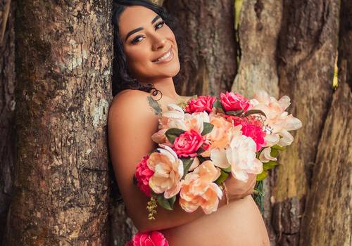 Gestante de Juliane e a doce espera