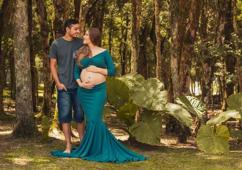 Gestante de Arthur a bordo