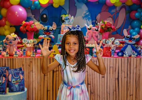 Festa Infantil de Aniversário de 7 anos de Ana Cecília no Game Station – Salvador Shopping