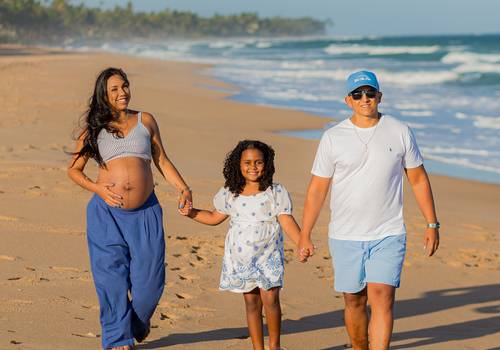 Ensaios Externos de À espera de Pedro - Ensaio Externo Gestante