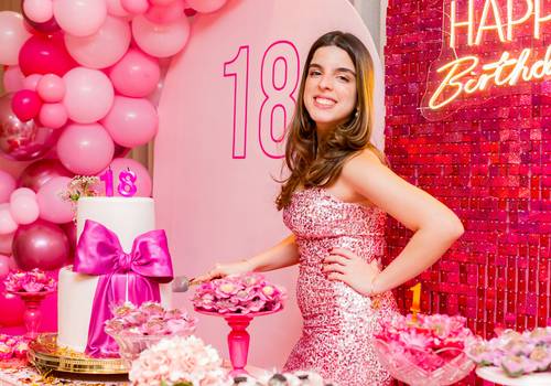 Festa Adulto de 18 anos da Luísa - Fotografia de Aniversário de 18 Anos em Salvador - Festa Intimista