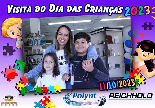 Foto Lembrança de Dia das Crianças Reichhold