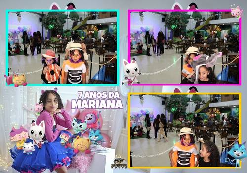 Totem - aniversário de Mariana 7 anos