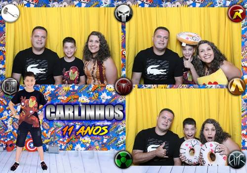 Cabine - aniversário de Carlinhos 11 anos 