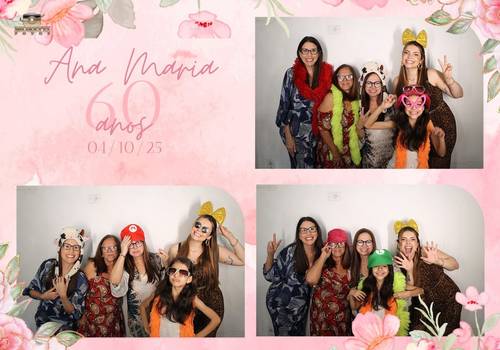 Cabine - aniversário de Ana Maria 60 anos
