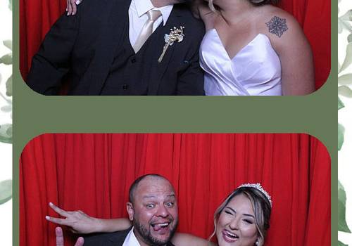 Cabine - casamento de Dani e André
