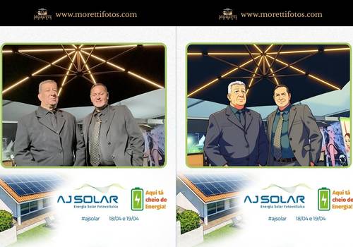 Totem com I. A. (Inteligência Artificial) de AJ Solar - Akimatsuri 2026