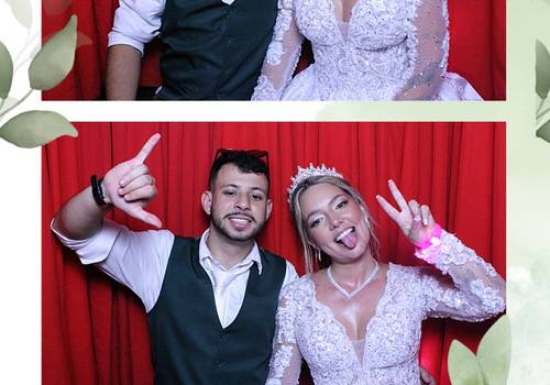 Cabine - casamento de Nayara e Danilo