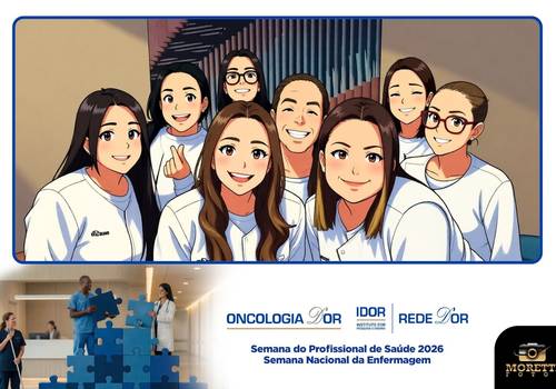 Totem com I. A. (Inteligência Artificial) de Semana do Profissional da Saúde | Hospital São Luiz Alphaville