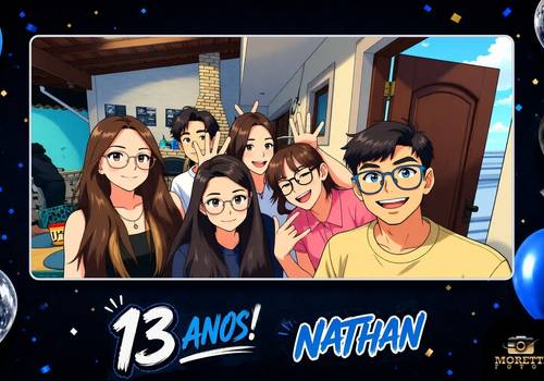 Totem com I. A. (Inteligência Artificial) de Nathan 13 Anos