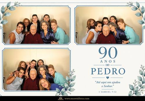 Totem - aniversário de Pedro 90 anos