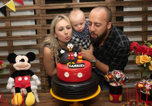 Aniversário infantil de Gabriel - 1 ano