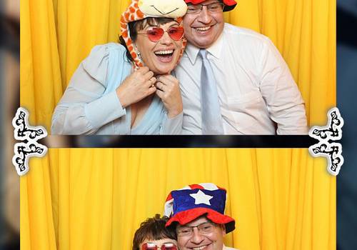 Cabine - casamento de Anita e Elder
