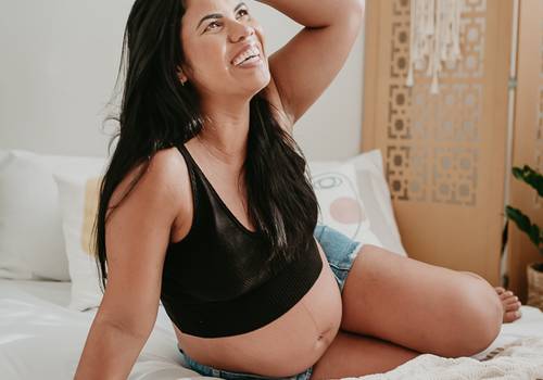 Gestante de A espera de Isadora