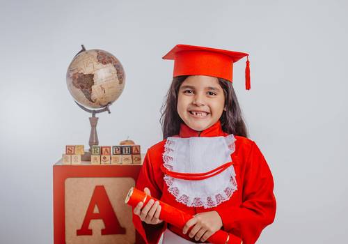 Ensaio Infantil de Ensaio Formatura Infantil