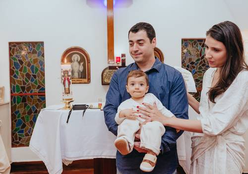 Gestante de Batizado Rafael