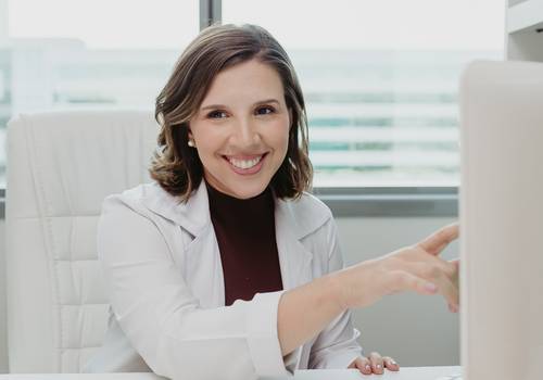 Marca Pessoal de Ensaio Retrato Profissional - Médica