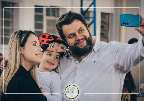 Educação de Festa da família - Escola da URI, 22/08
