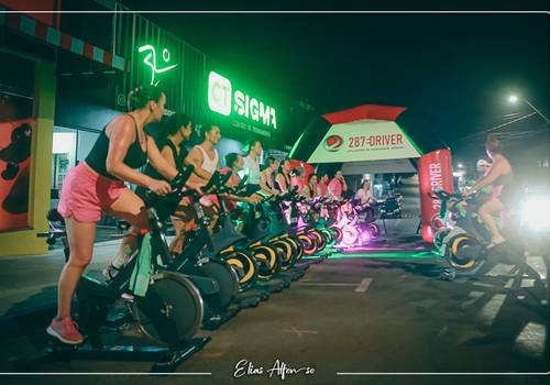 Esportes de Spinning na rua, 05/03