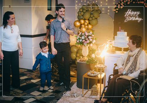 Aniversários de 91 anos de Nair, 18/17