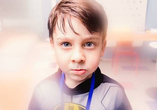 Aniversários de Martin, 5 anos.