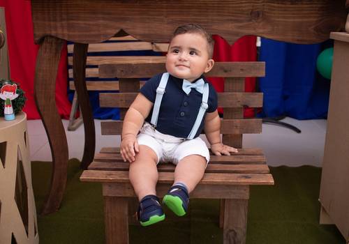 Aniversários de Isaac fez 1!