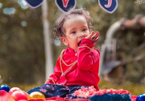 INFANTIL de Ensaio Smash the Cake - Davi