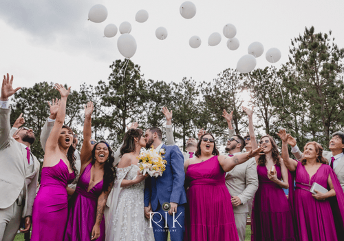 Casamentos de Lucian & Alessandra – O Dia em que até o Céu Sorriu