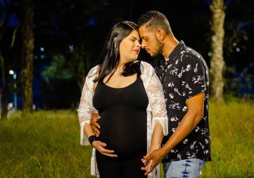 Gestante de Aline e Bruno