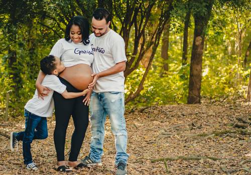 Gestante de A doce espera de Davi