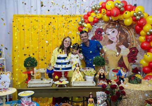 Aniversários de 3 anos Lavínia