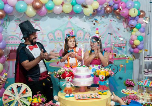 Aniversários de 6 anos Maria Amélia