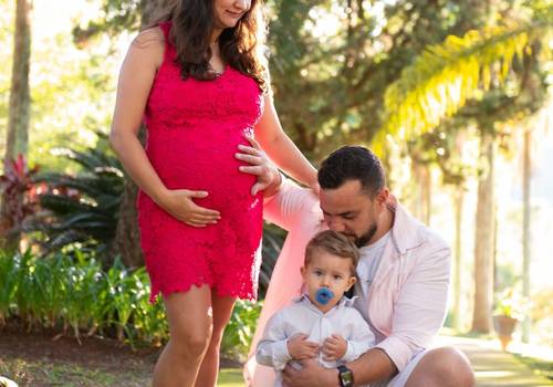 Gestantes de Ensaio Gestante Chiara, Lucas e Lian