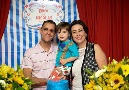 Aniversários de 2º Aniversário Nicolas