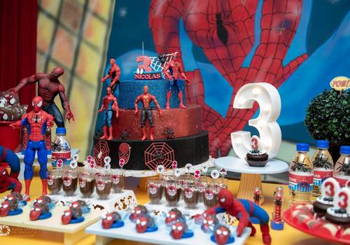 Aniversários de 3 anos Nicolas