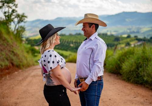 Gestantes de Ensaio Gestante Aryadne e Fabio