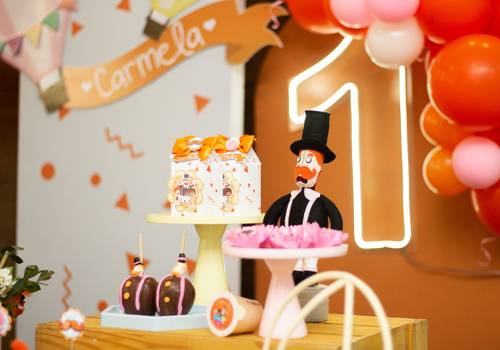 Eventos de Carmela fez 1! 