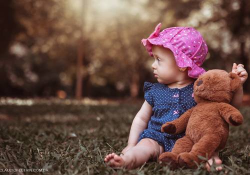 ENSAIO INFANTIL de  Ísis - 8 meses