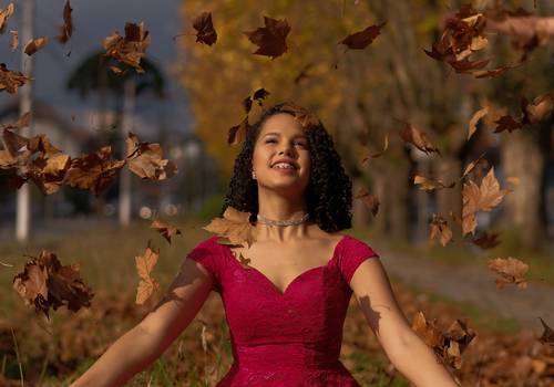 Debutante de Ensaio Beatriz 15 anos