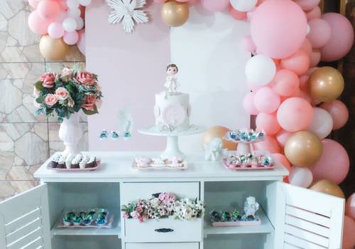 Batizado de Recepção Batizado Anna Gabriela