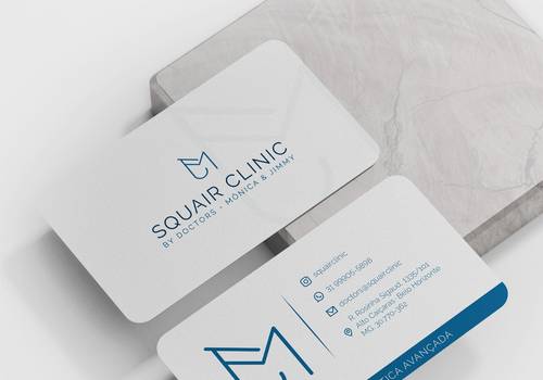 Projetos  de Identidade Visual | Squair Clinic