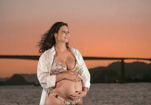 Gestante de Ensaio Adrielly