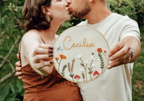 Gestante de Esperando Cecília 