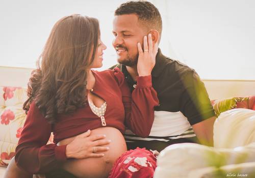 GESTANTE de Dirley e Sadan á espera de ALICE