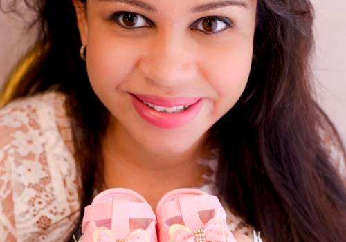 GESTANTE de Jessica a espera de Júlia