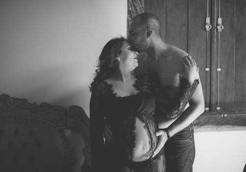 GESTANTE de Mariangela a espera de ARTHUR