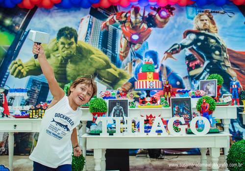 ANIVERSÁRIO de Aniversário de 7 anos do Thiago 