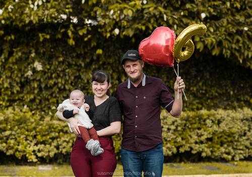 MINI ENSAIOS  de Ensaio Família Noah 6 meses 