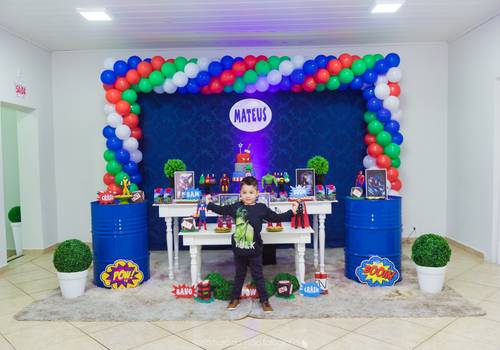 ANIVERSÁRIO de Aniversário - 4 ANOS - Mateus 