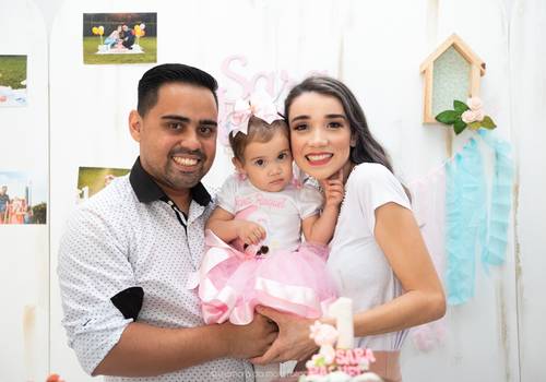 ANIVERSÁRIO de Aniversário - Sara Raquel - 1 ano 